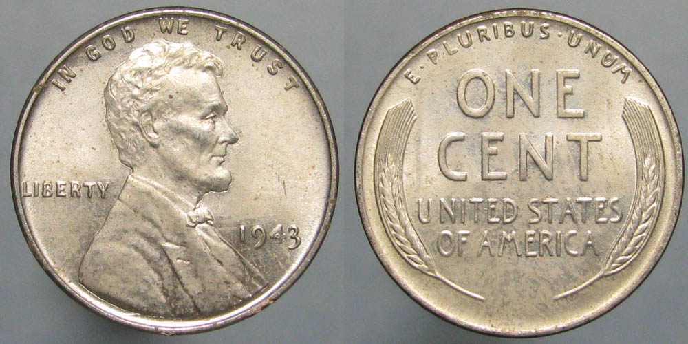 Two-Of-The-First-1943-Steel-Cents-To-Be-Struck----With-Provenance-From-Mint-Director-Nellie-Ross